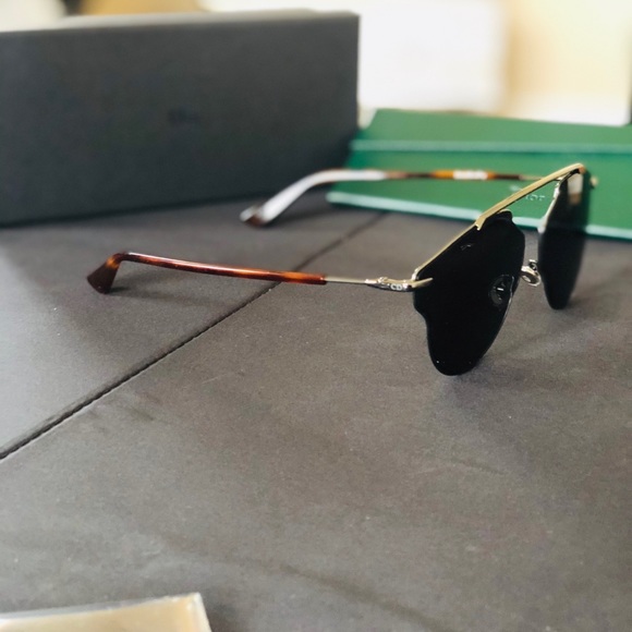 Dior Black Aviators Sunglasses - Retail: $610.00 - Picture 4 of 6